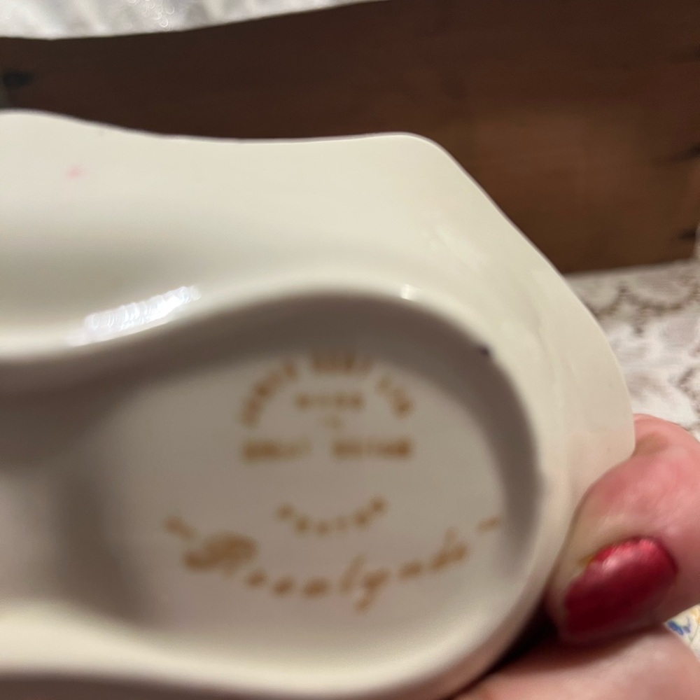 Floral Ceramic Condiment Set - Picture 5 of 5